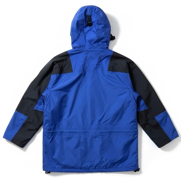 The North Face Vintage ‘90s GoreTex Ski Shell Jacket Outdoor Y2K Blue Black L - Picture 3 of 12